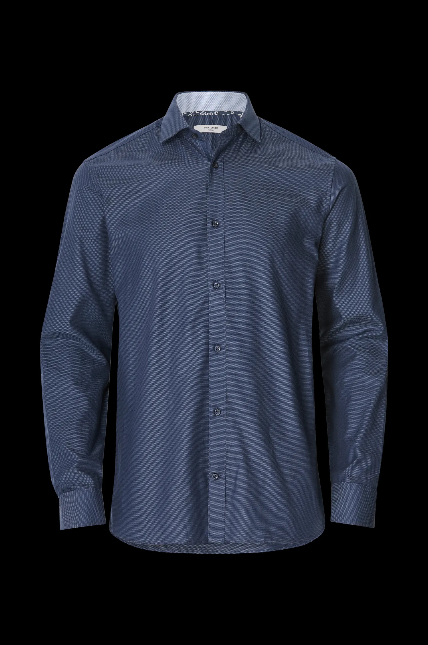 Jack & Jones Skjorta Jrpblaroyal Detail Shirt L/S Comfort Fashion