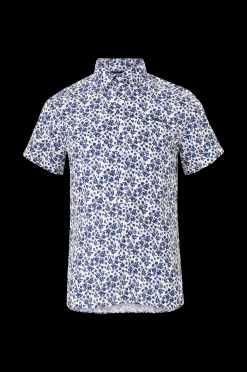 Sebago Skjorta Linen Shirt Short Sleeve Sale
