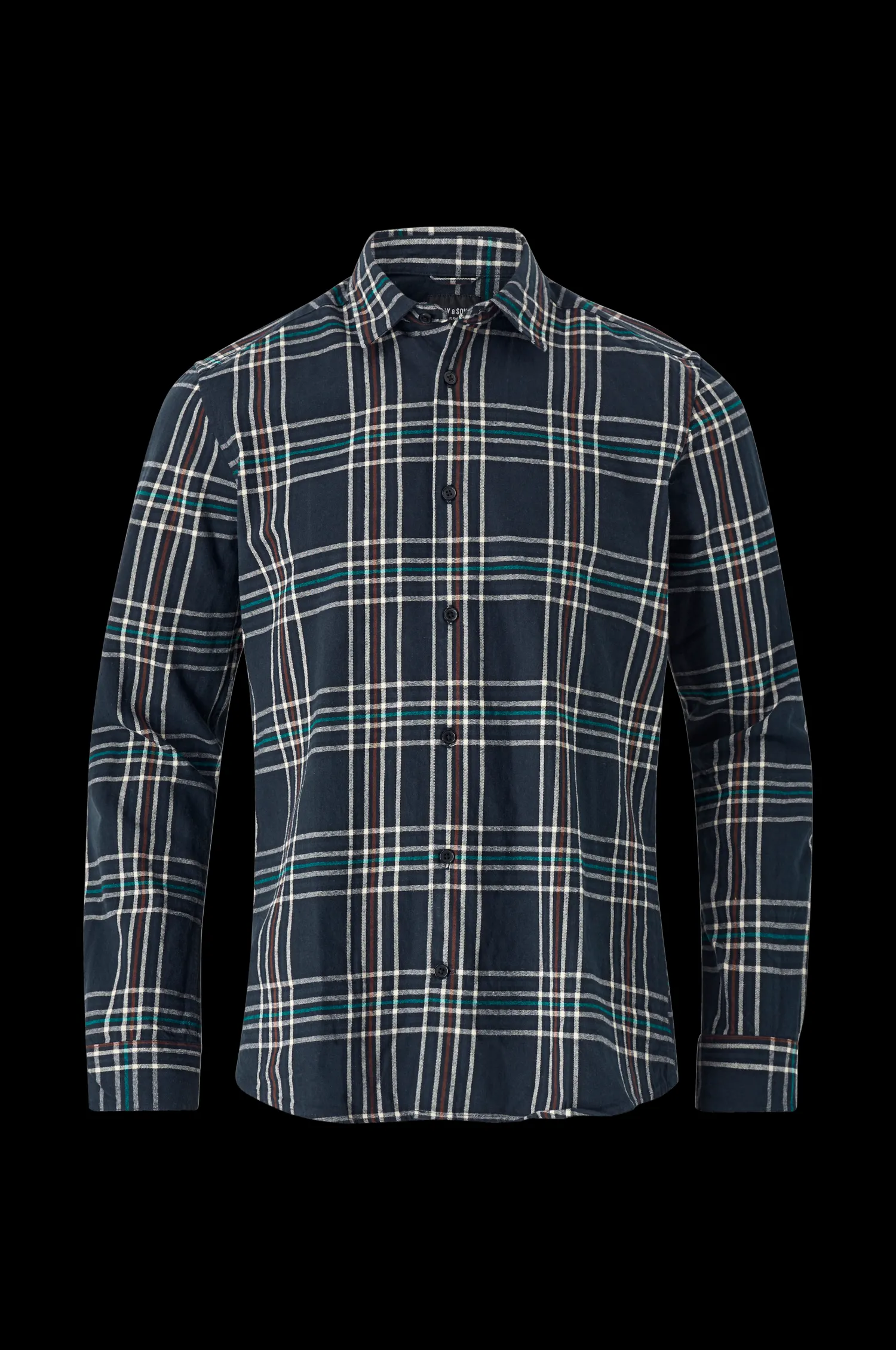 ONLY & SONS Skjorta Onsari Slim Twill Check Shirt Outlet