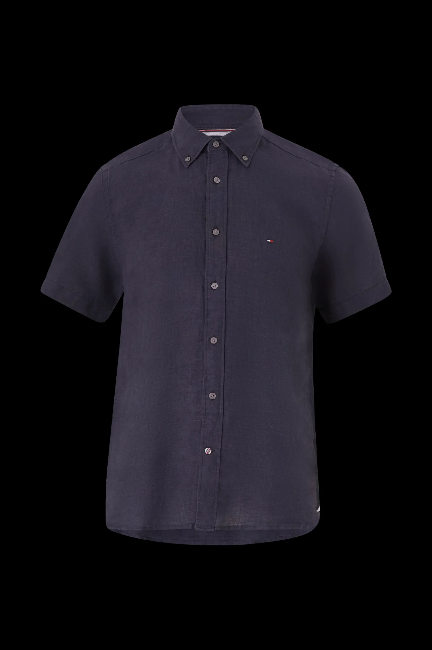 Tommy Hilfiger Skjorta Pigment Dyed Linen Rf Shirt S/S Store