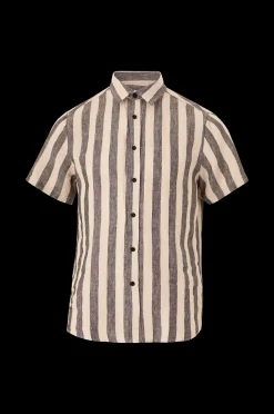 GABBA Skjorta Seoul Big Stripes Ss Shirt Shop