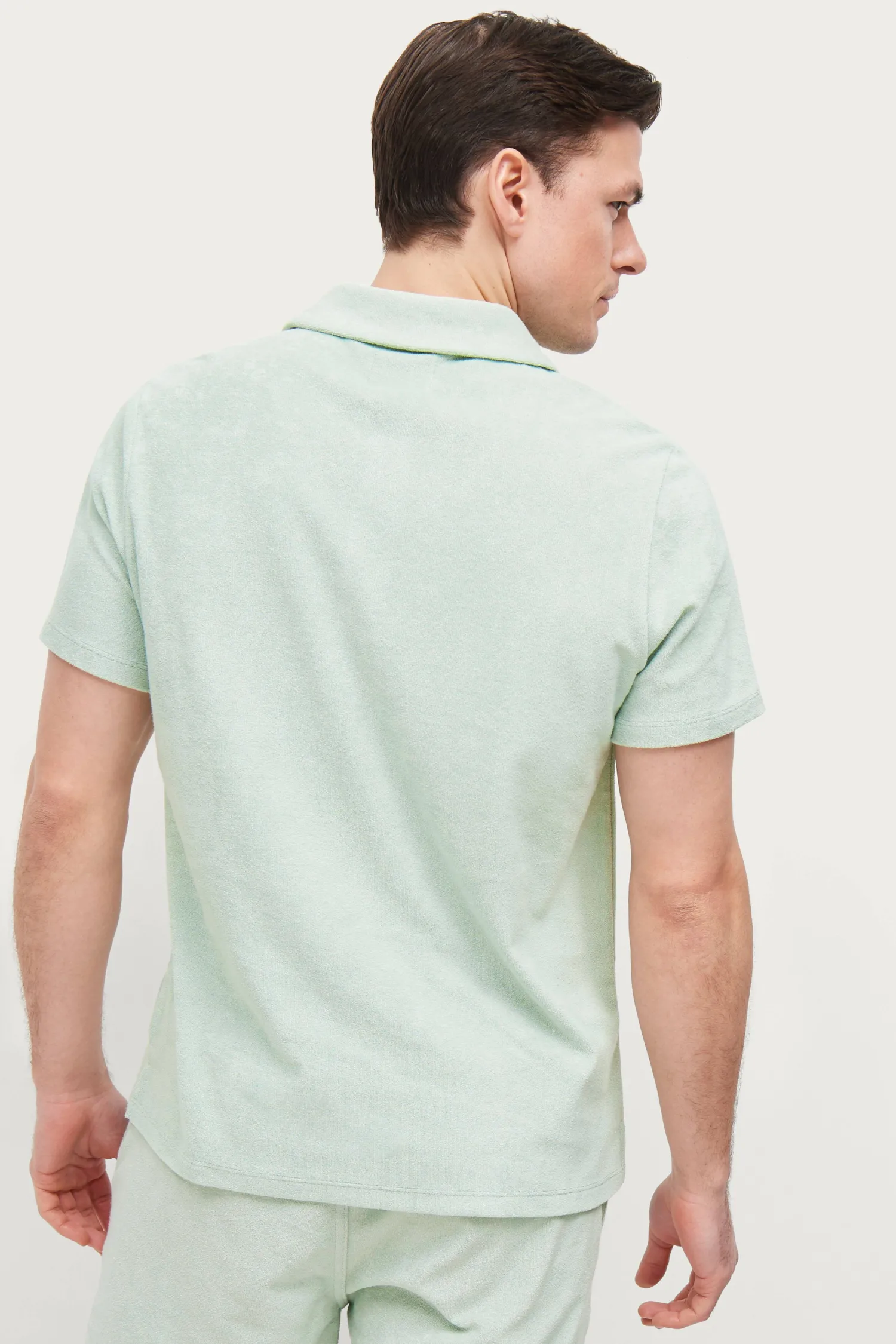 Studio Total Skjorta Terry Open Collar Clearance