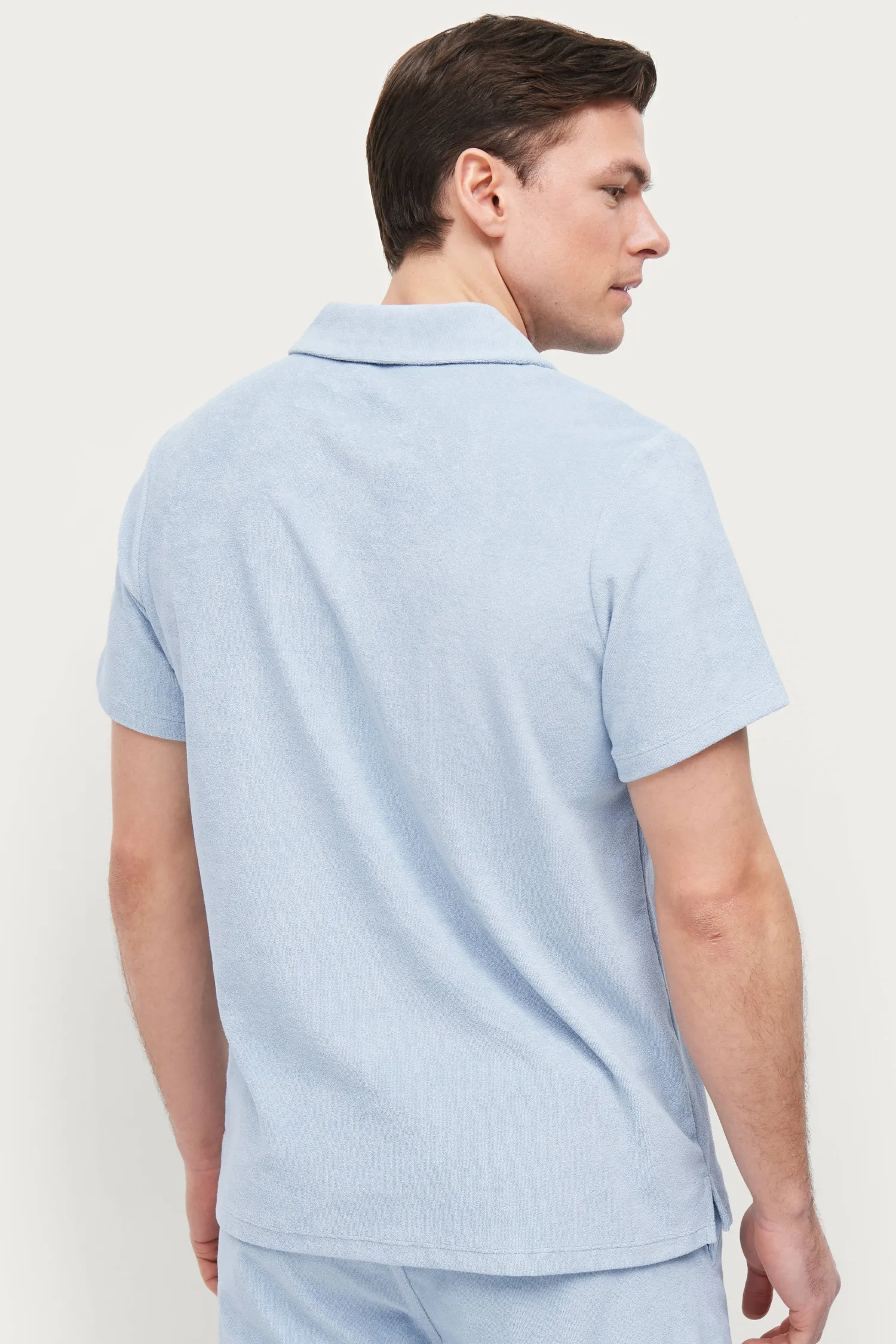Studio Total Skjorta Terry Open Collar Clearance