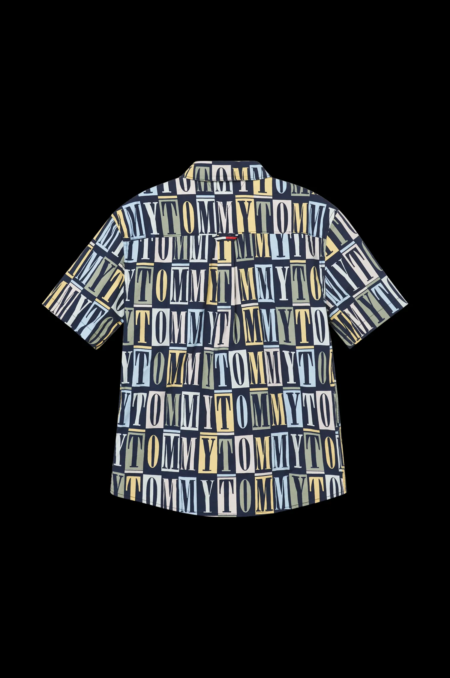 Tommy Hilfiger Skjorta Tommy Aop Shirt Ss Store