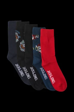 Jack & Jones Sockor Jacsuboo Skull Socks Jnr 5-Pack Shop