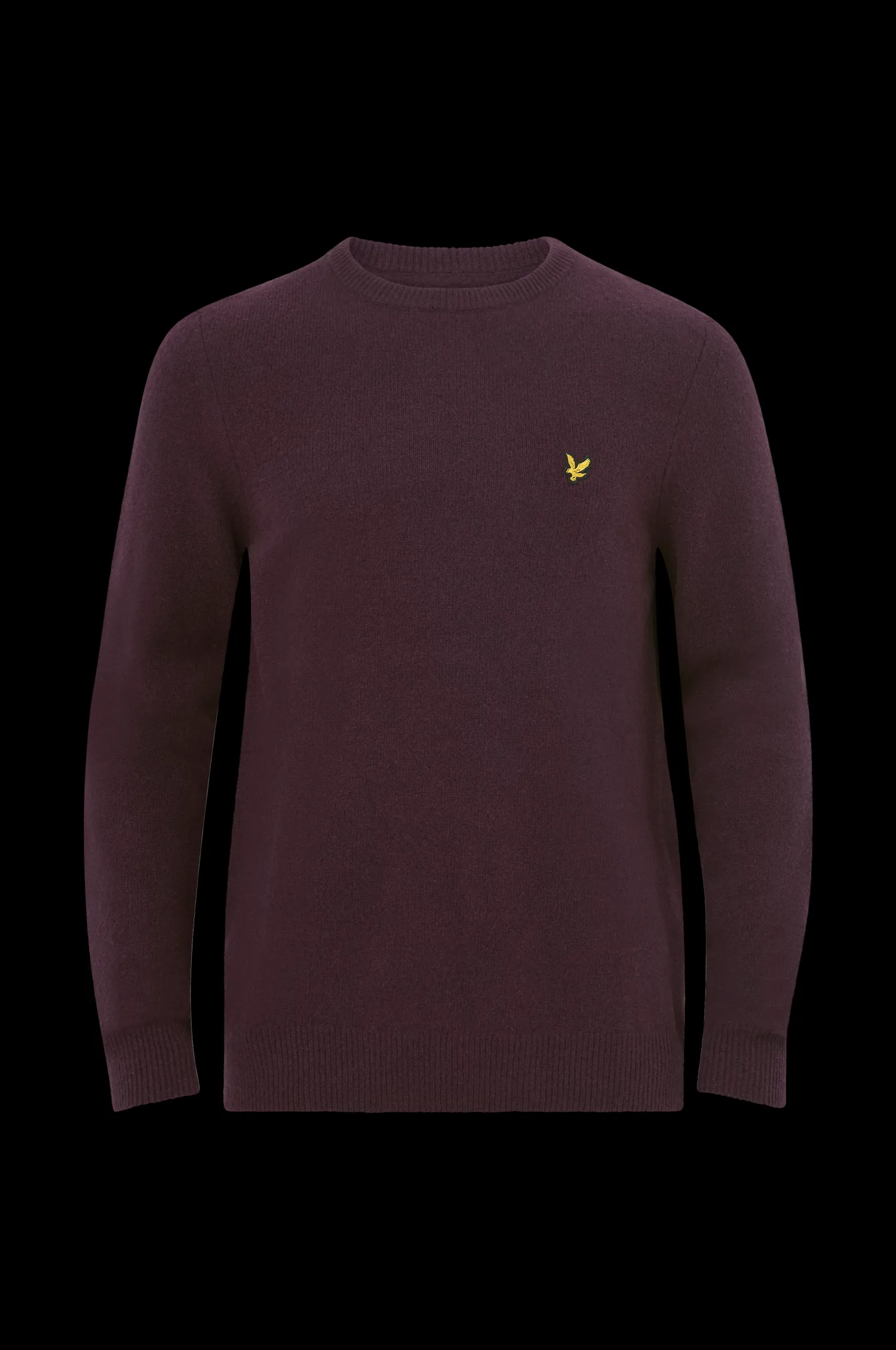 Lyle & Scott Stickad Troja Crew Neck Lambswool Blend Jumper Best