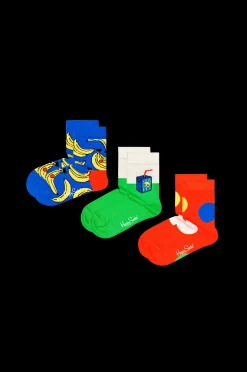 Happy Socks Strumpor Kids Banana Sock 3-Pack Online