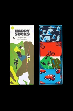 Happy Socks Strumpor 4-Pack Out And About Socks Gift Set Store