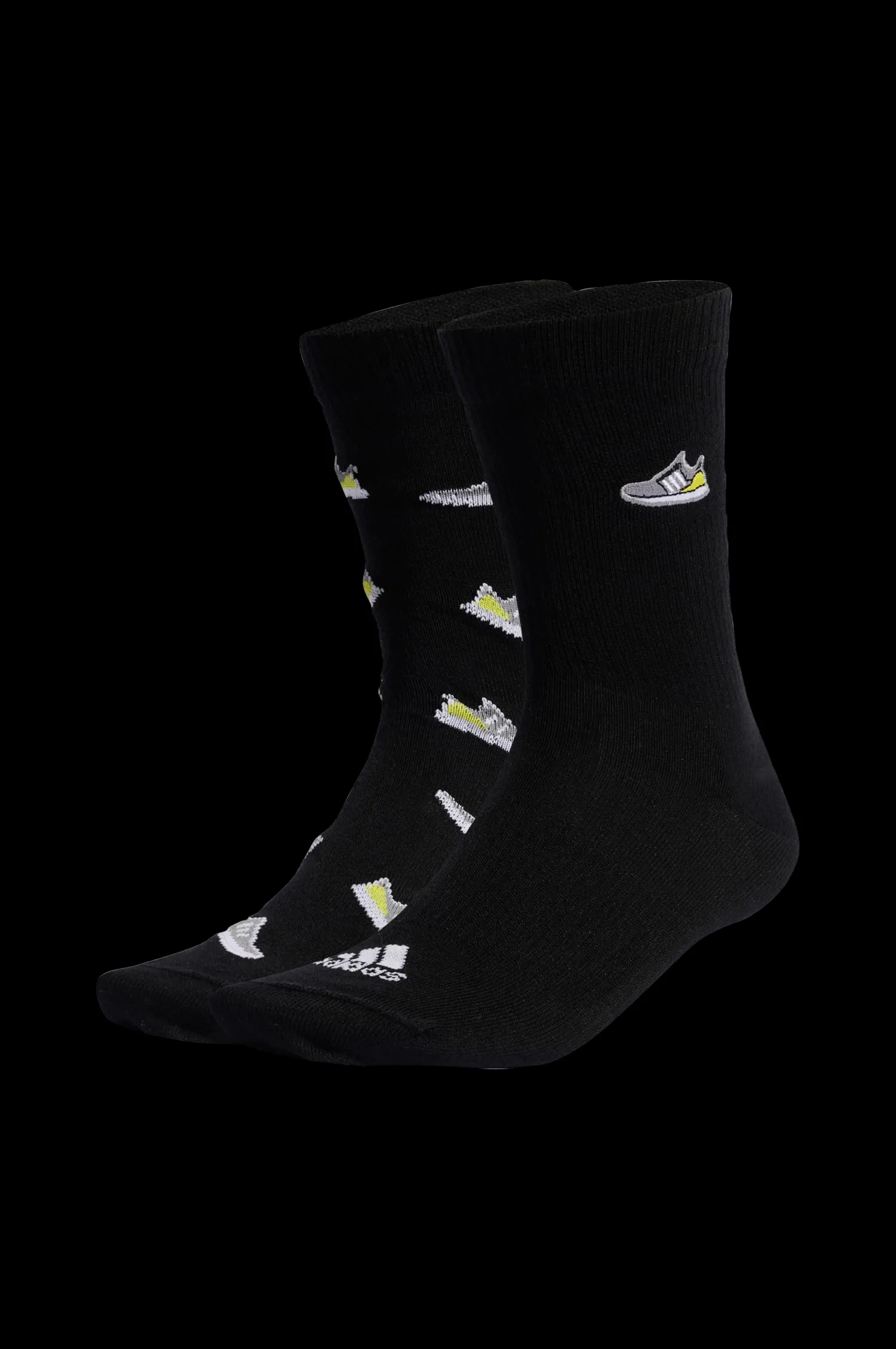 adidas Sport Performance Strumpor Run X Ultraboost Shoe Love Graphic Socks 2-Pack Fashion