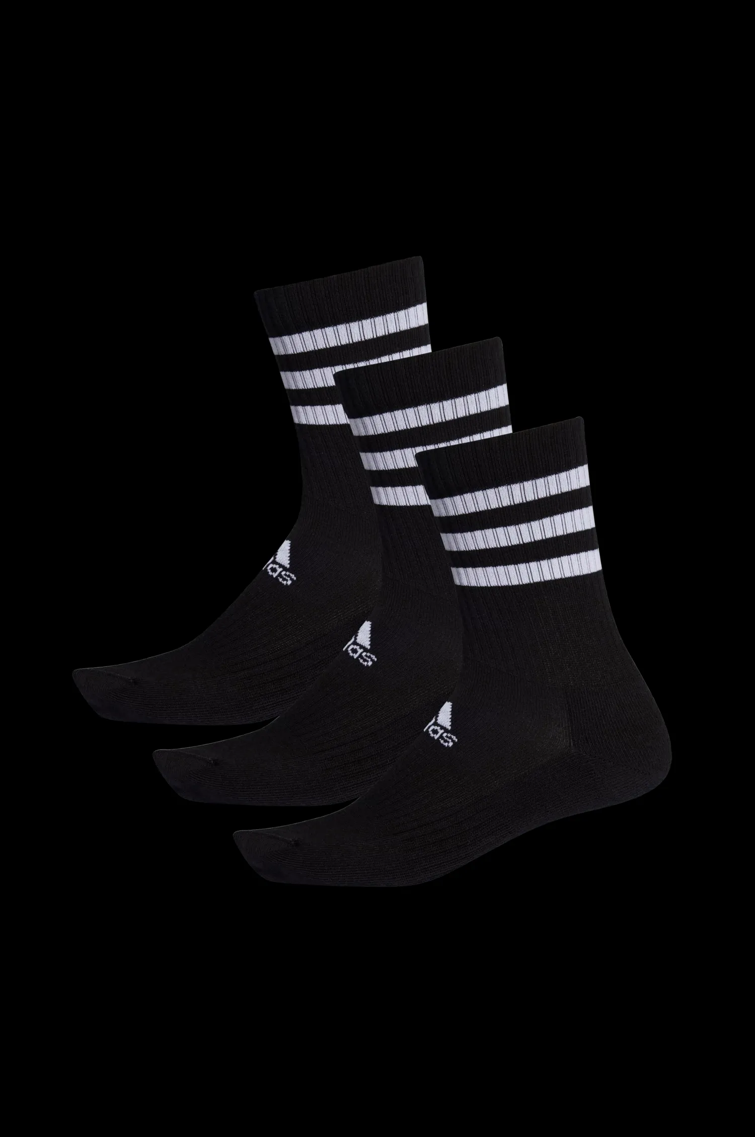 adidas Sport Performance Strumpor 3-Stripes Cushioned Crew Socks 3-Pack Flash Sale