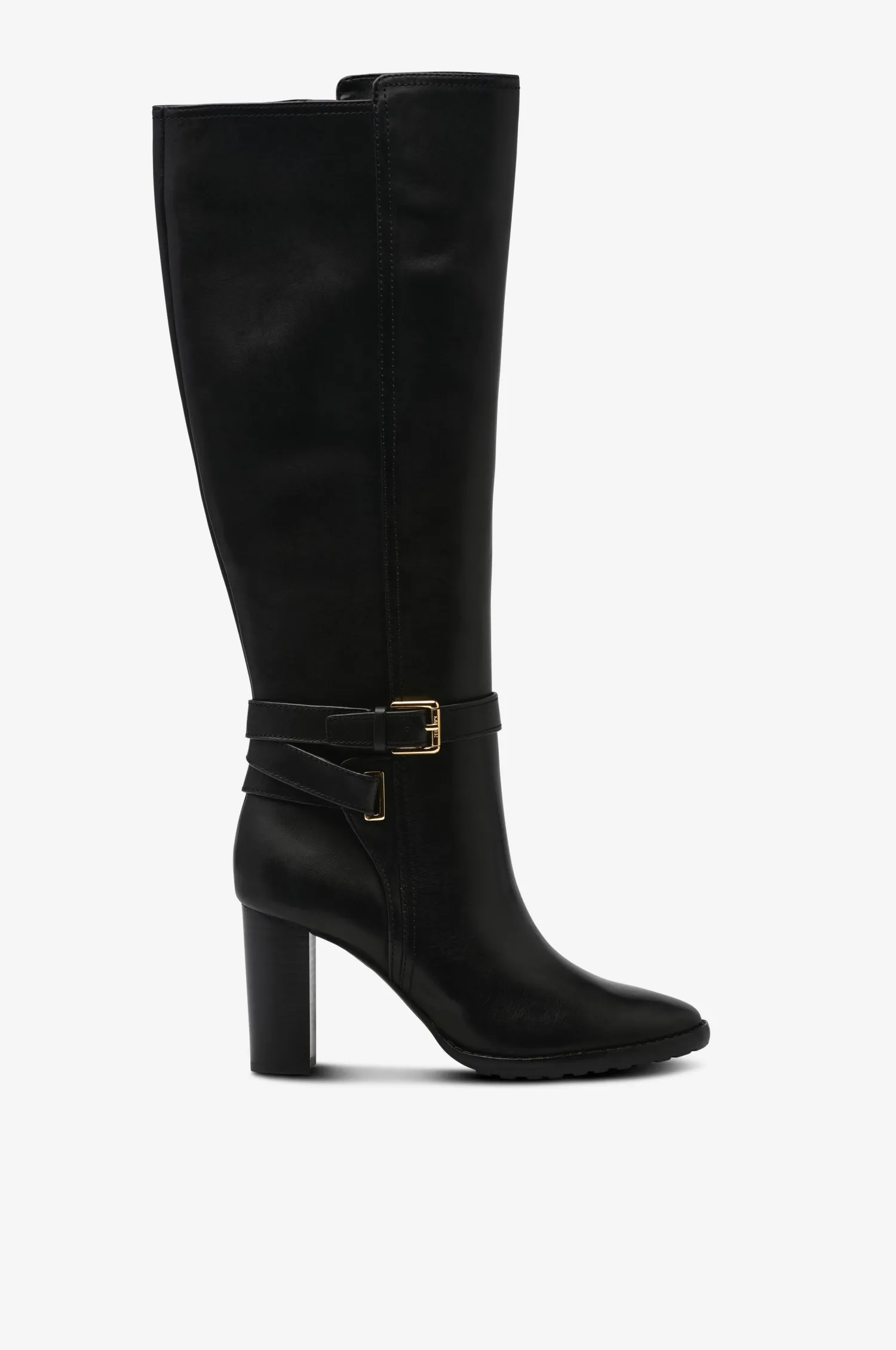 Dam Lauren Ralph Lauren Stövlar Burnished Calf Manchester Tall