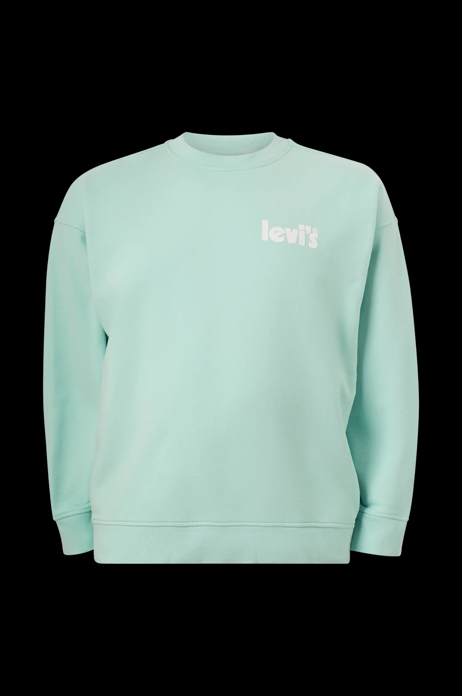 Levi's Sweatshirt Big Relaxed Graphic Crew Plus New
