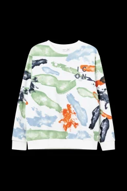 Name it Sweatshirt Nkmdarkan Ls Loose Sweat Unb Sale