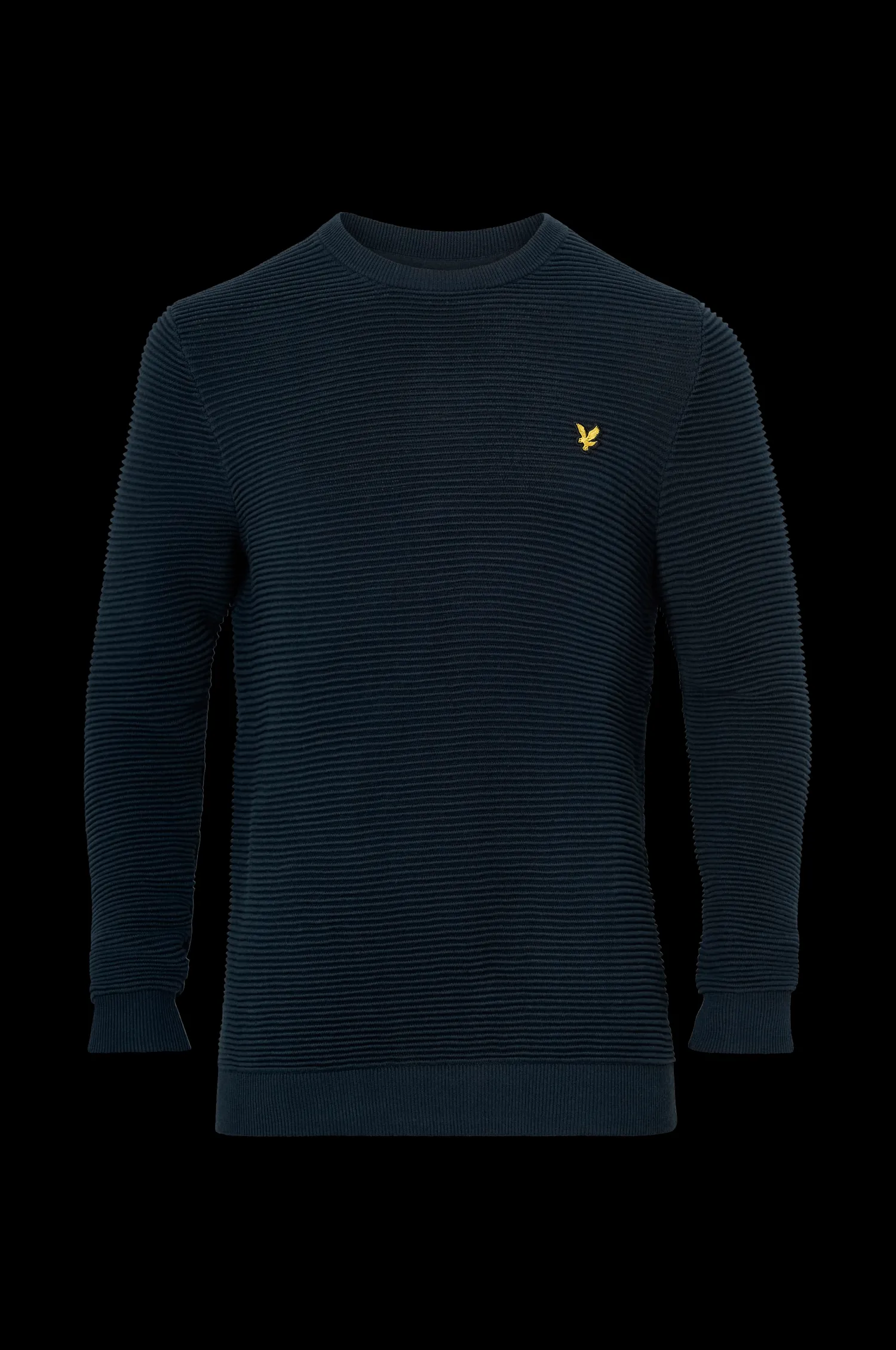 Lyle & Scott Sweatshirt Ribbed Crew Neck Jumper Flash Sale