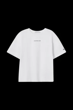 Calvin Klein Topp Ckj Logo Boxy T-Shirt Clearance