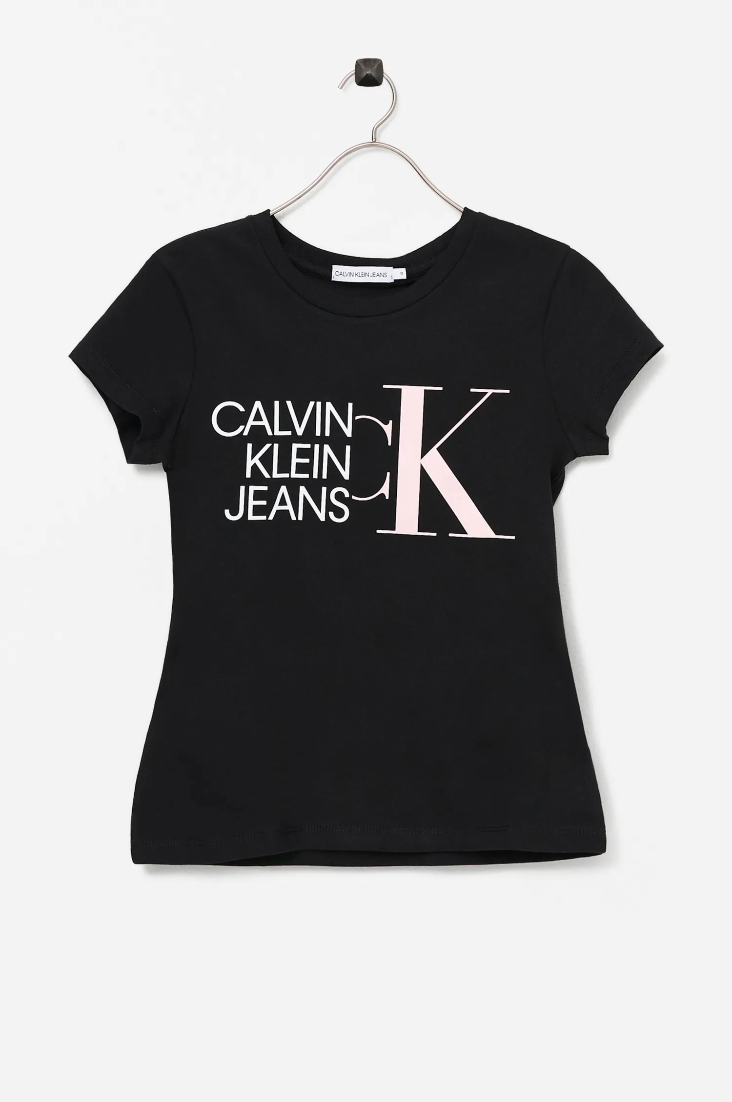 Calvin Klein Topp Hybrid Logo Slim T-Shirt Cheap