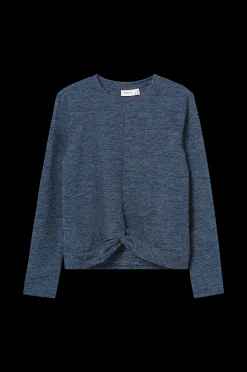KIDS ONLY Topp Kogroma L/S Glitter Knot Top Jrs Store