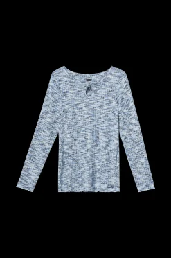 Levi's Topp Lvg Space Dye Ls Knit Top Cheap
