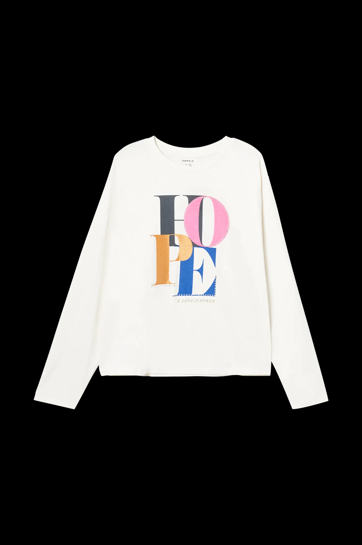 Name it Topp Nkfostuds Ls Loose Top Cheap