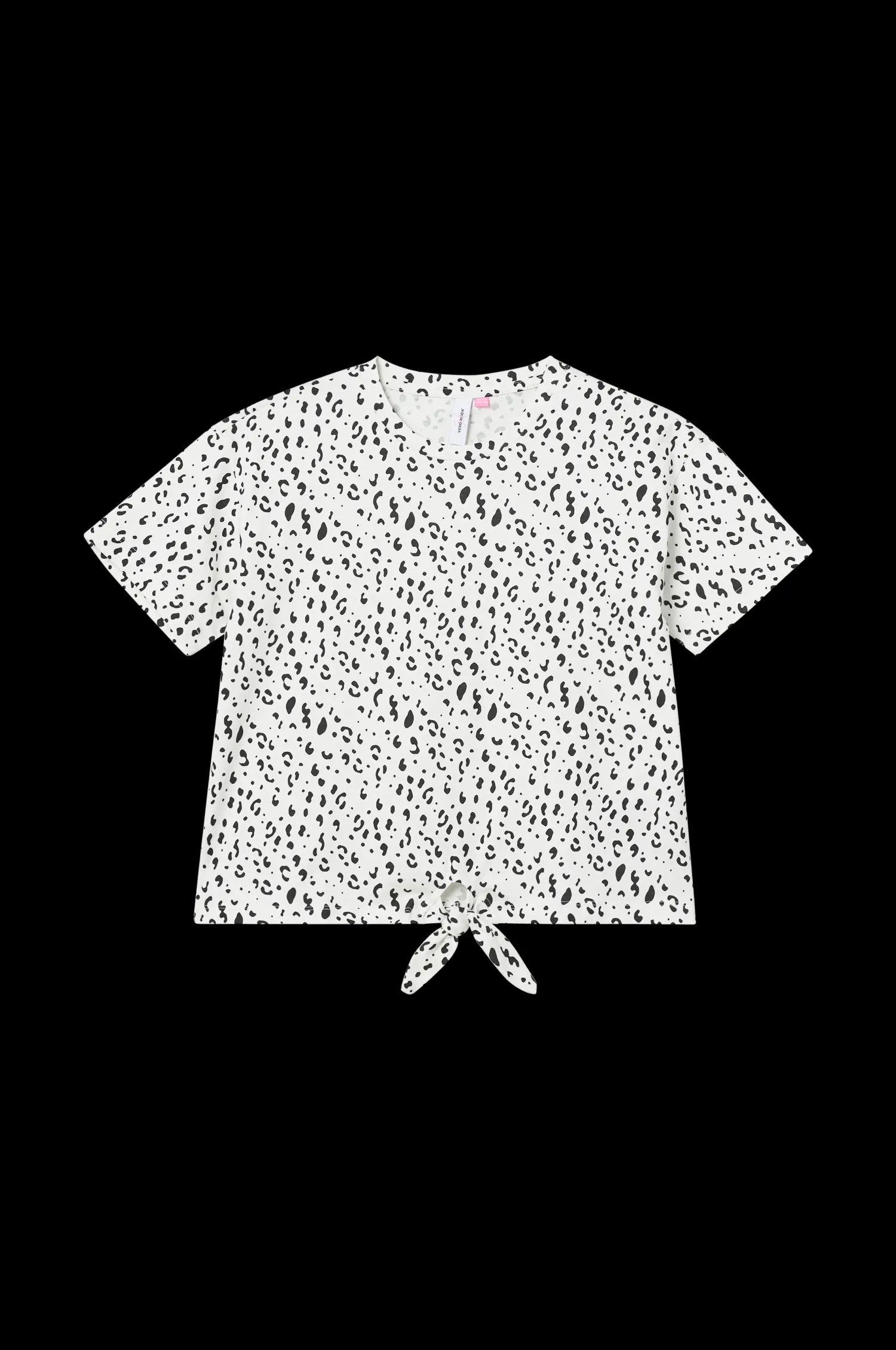 Vero Moda Topp Vmalma Ss Knot Top Jrs Girl Hot