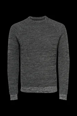 ONLY & SONS Troja Onsdennis 12 Struc Raglan Crew Neck Flash Sale