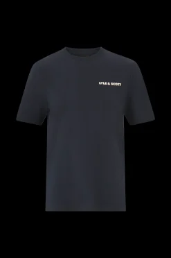 Lyle & Scott T-Shirt Flocked Logo Fashion