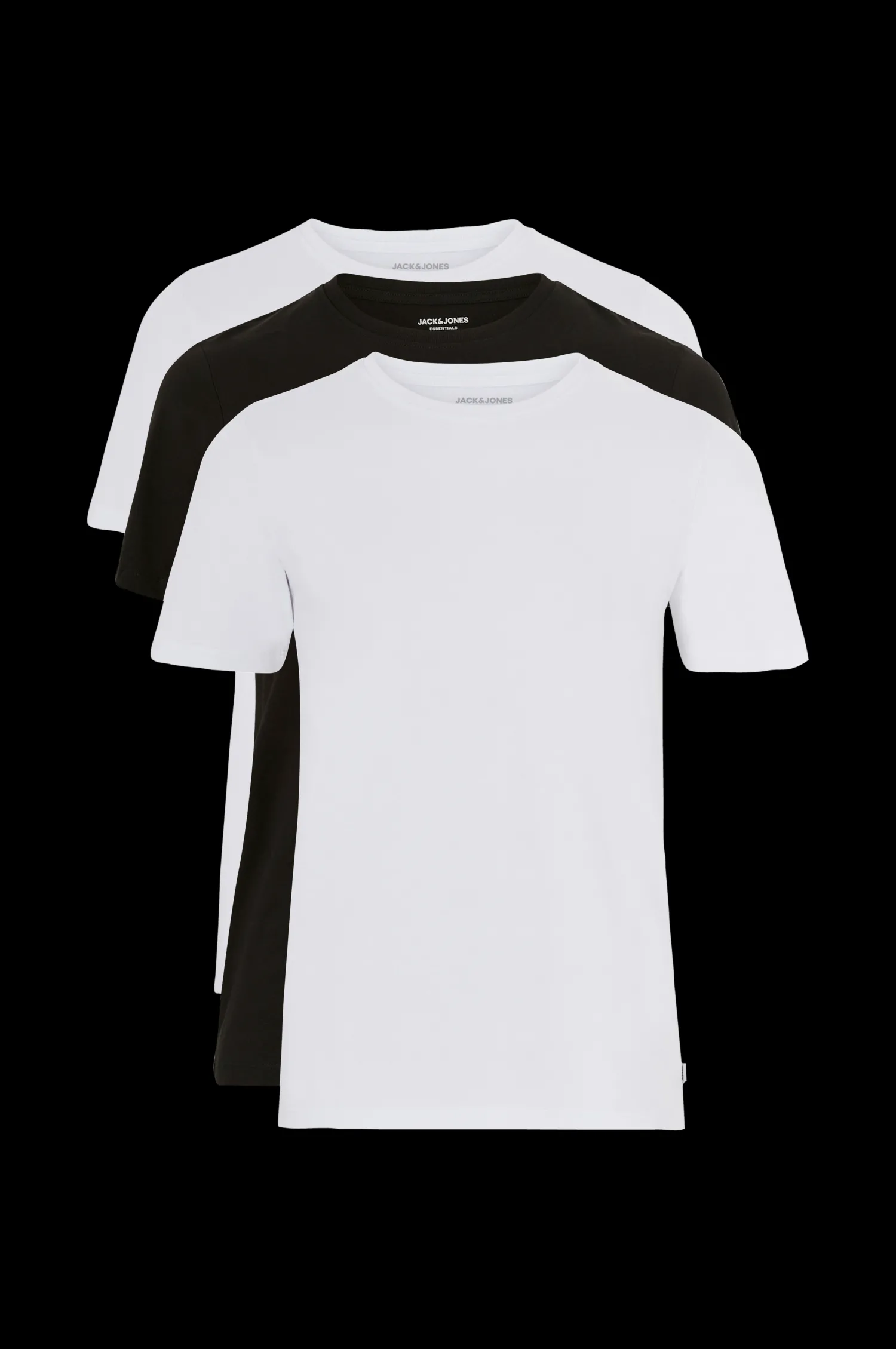 Jack & Jones T-Shirt Jjeorganic Basic Tee Ss 3-Pack Shop