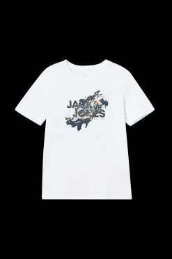 Jack & Jones T-Shirt Jjnelson Tee Ss Crew Neck Jnr Hot