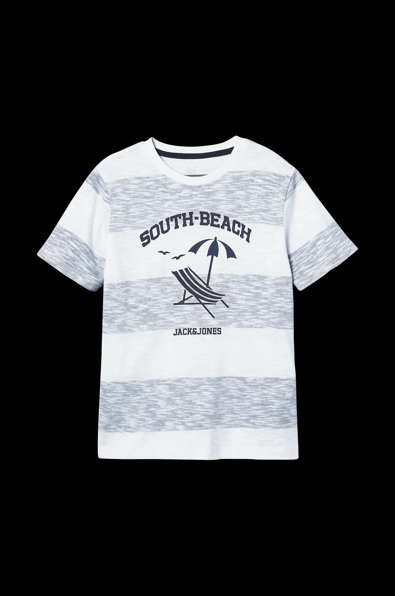 Jack & Jones T-Shirt Jjsummer Stripe Tee Ss Crew Cheap