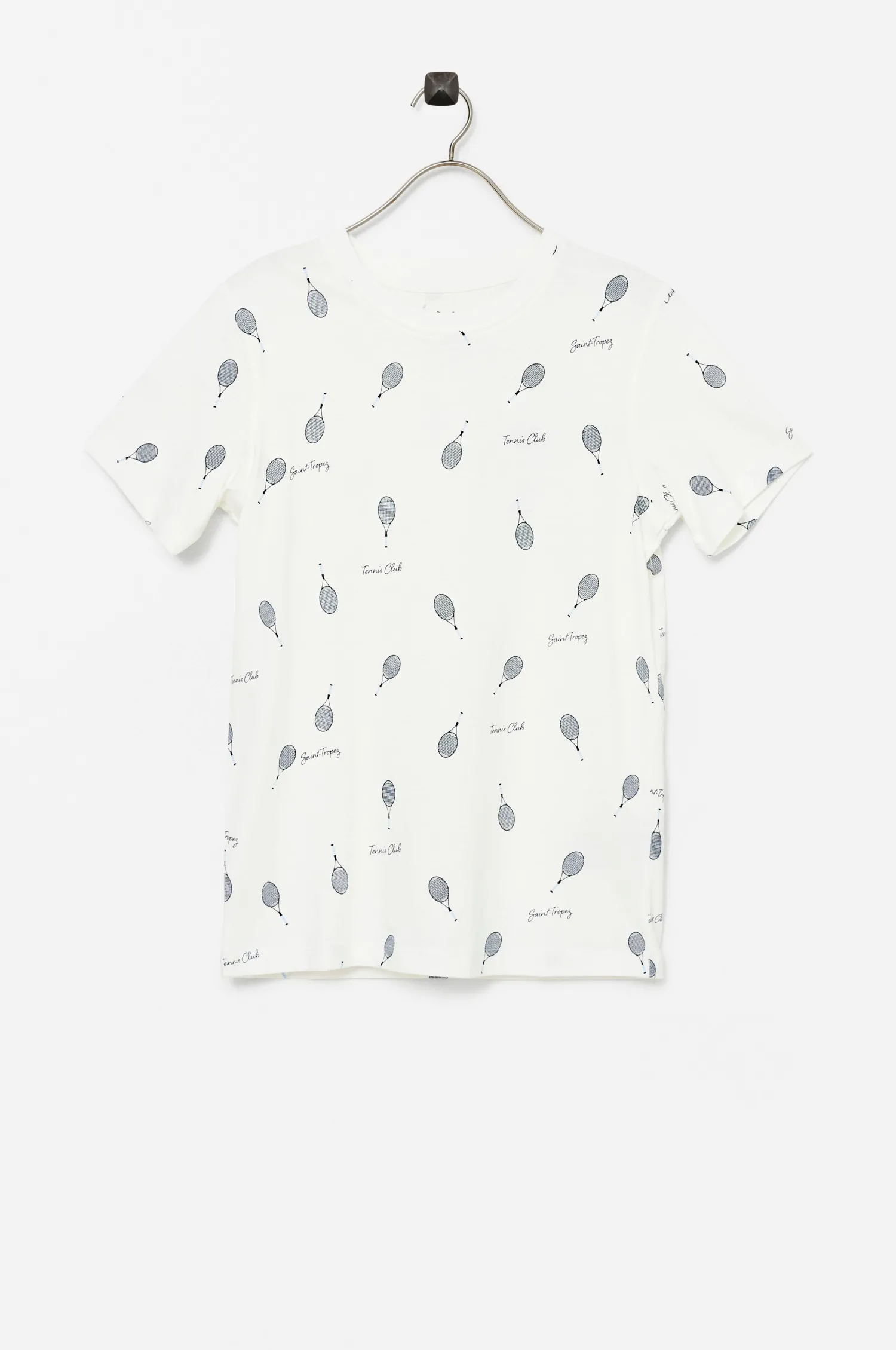 Jack & Jones T-Shirt Jorpositano Aop Tee Ss Crew Neck Hot