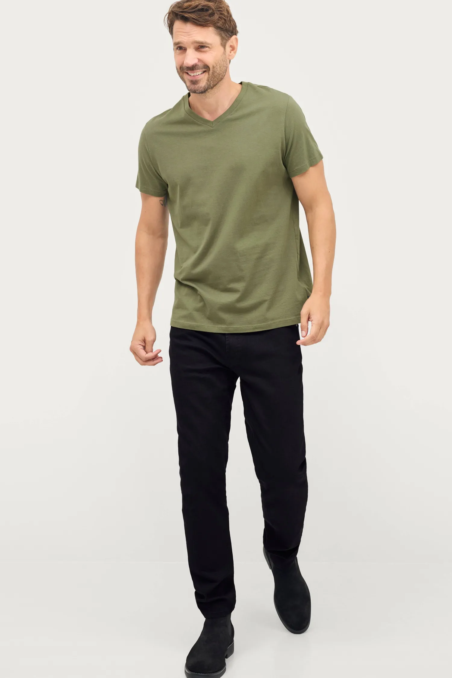 Ellos T-Shirt Karl V-Neck Outlet