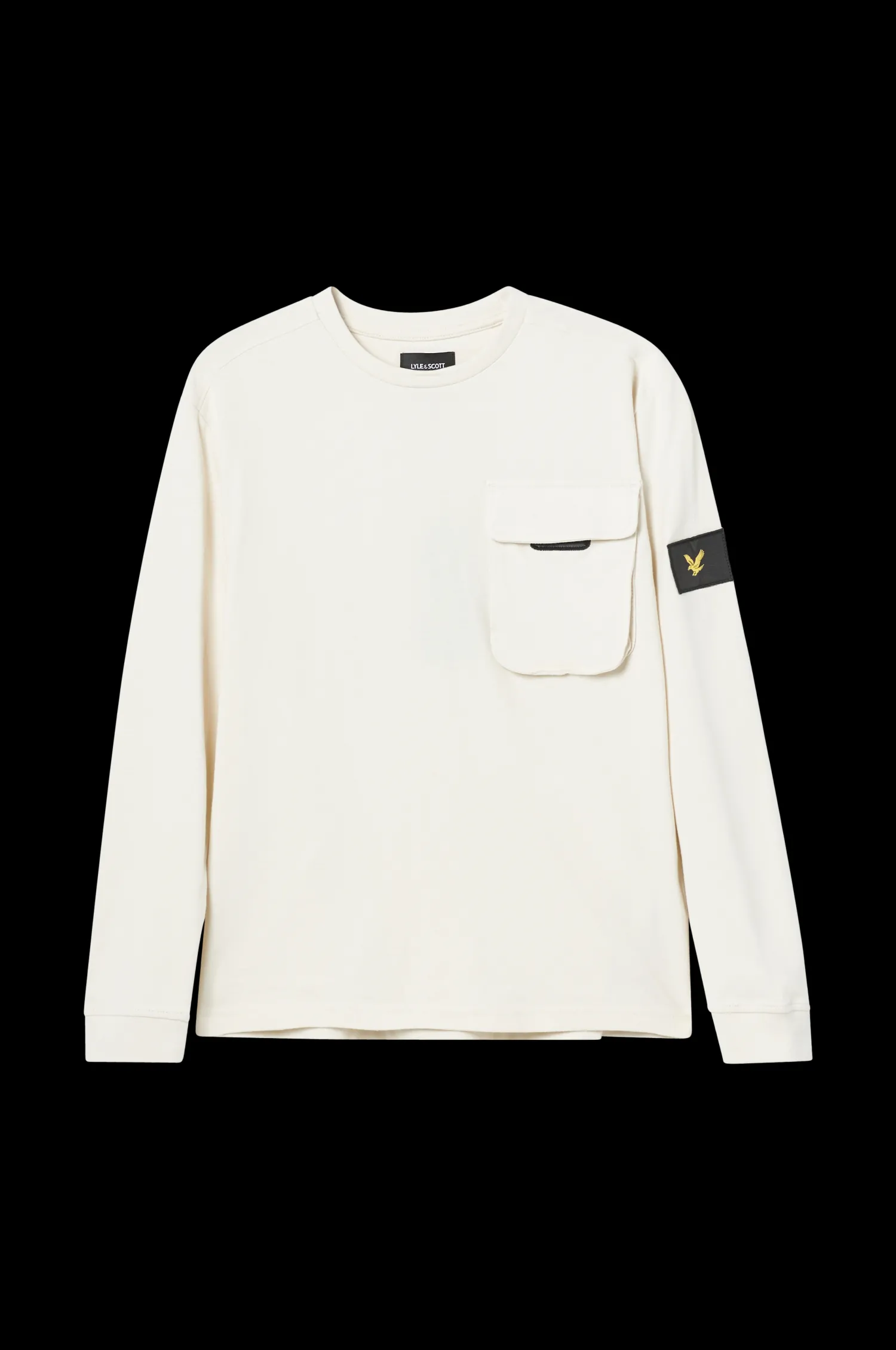 Lyle & Scott T-Shirt Ls Heavyweight Oversized Patch Pocket Tee Cheap
