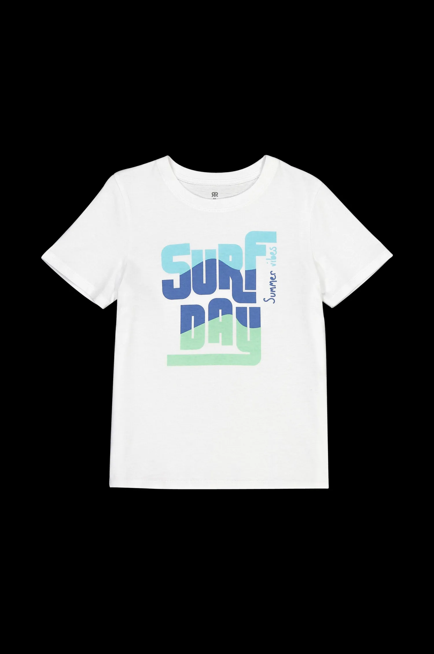 La Redoute T-Shirt Med Rund Halsringning Och Tryck, Ekologisk Bomull Flash Sale