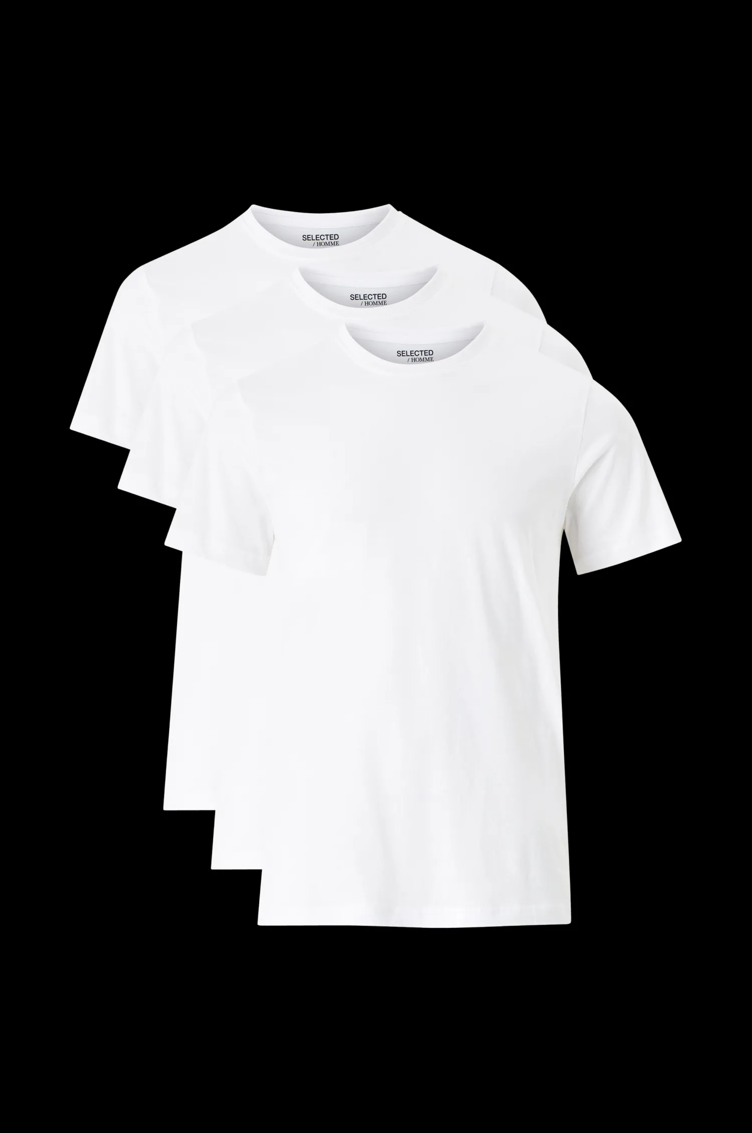 Selected HOMME T-Shirt Slhaxel Ss O-Neck Tee W 3-Pack Sale