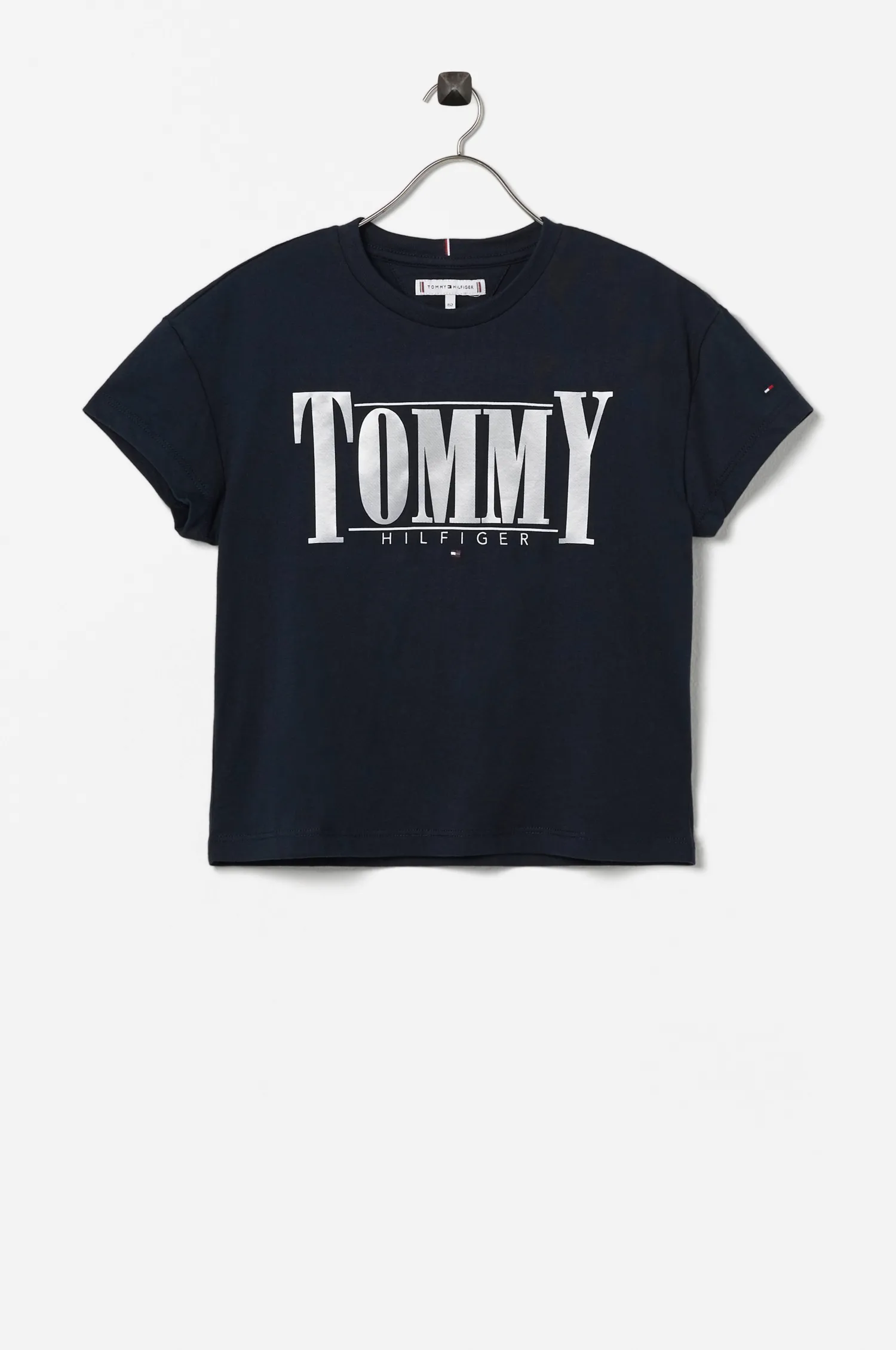 Tommy Hilfiger T-Shirt Tommy Sateen Logo Tee S/S New