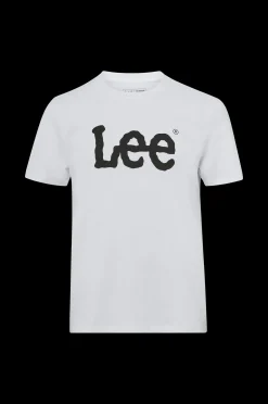 Lee T-Shirt Woobly Logo Tee Flash Sale