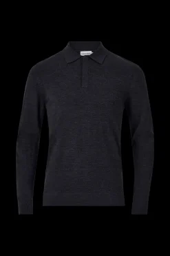 Calvin Klein Ulltroja Superior Wool Ls Polo Sale
