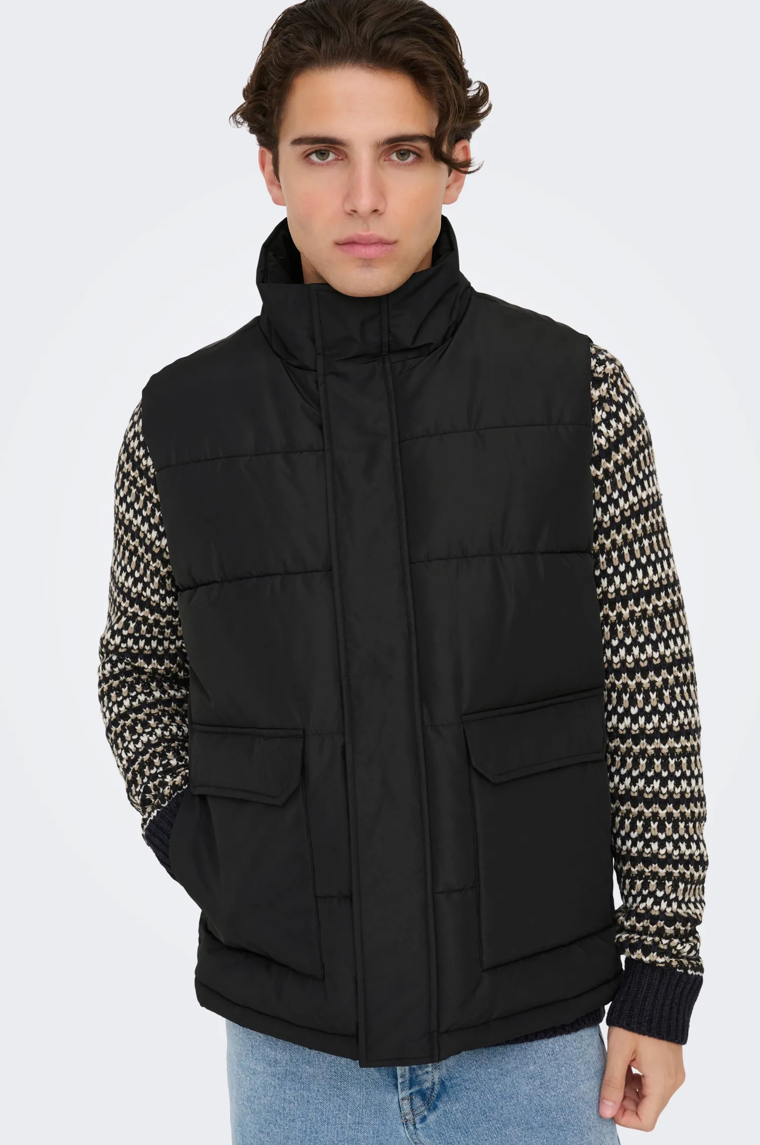 ONLY & SONS Vast Onscarl Life Quilted Vest Otw Best