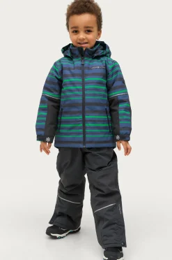 Áhkká Vinterjacka Ahkka Striped Jacket Mr Fashion