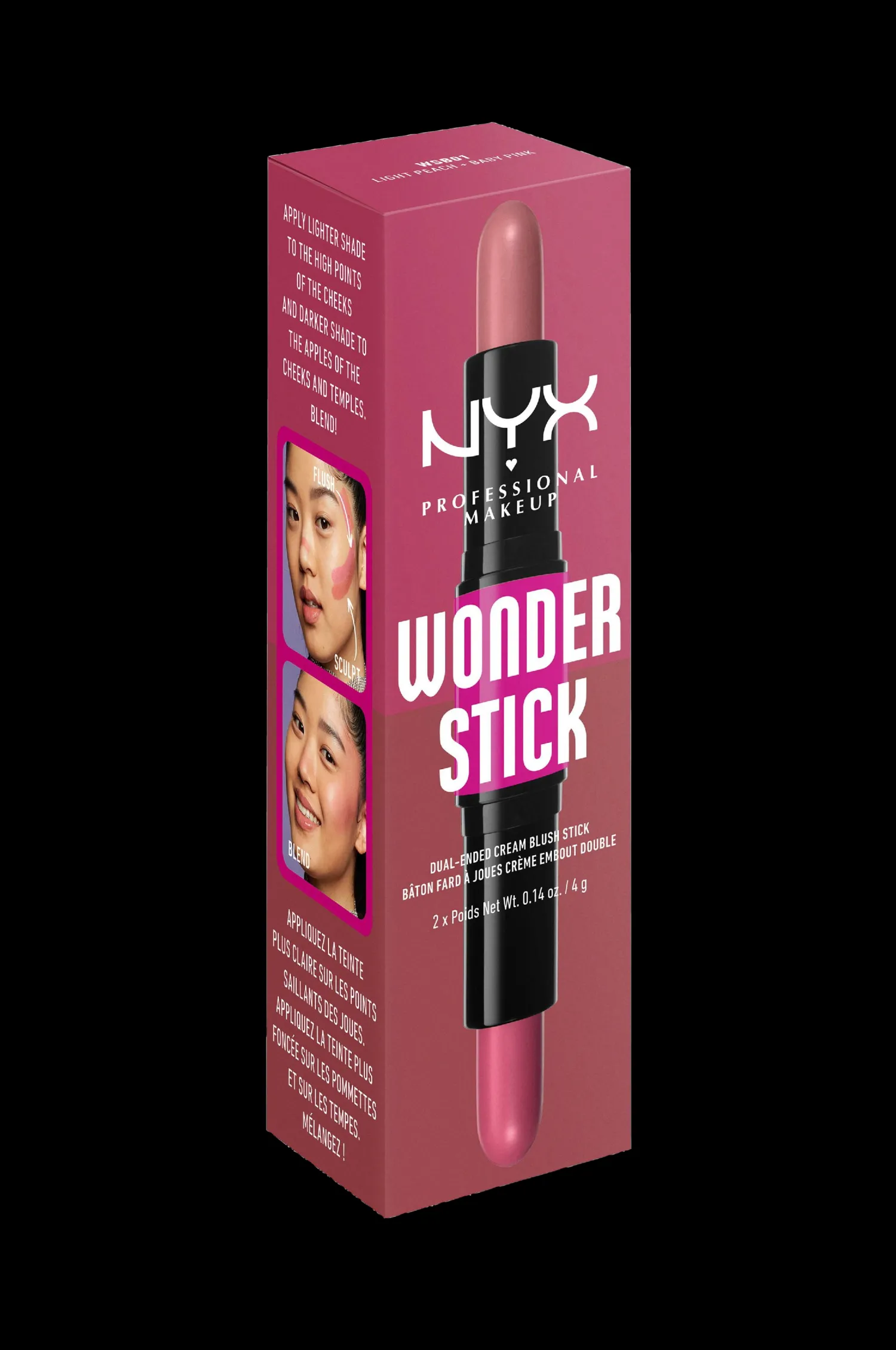 NYX Professional Makeup Wonder Stick Dual-Ended Cream Blush Stick