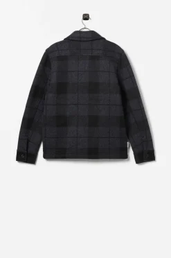 Studio Total Zip Check Overshirt Outlet